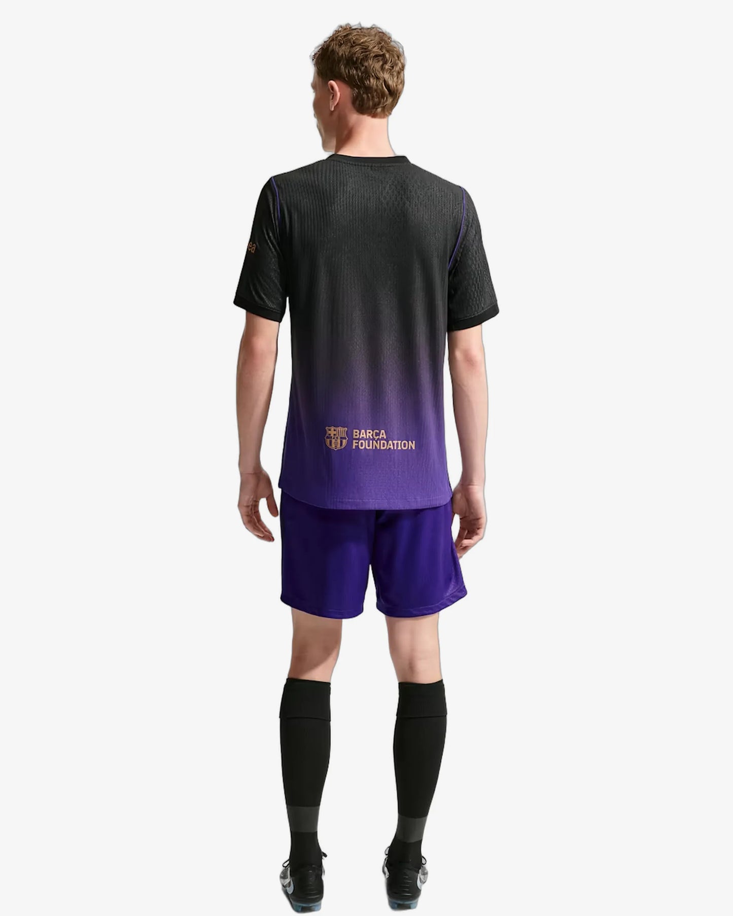 Barcelona 26-27 Player Version Away Jersey - Back View