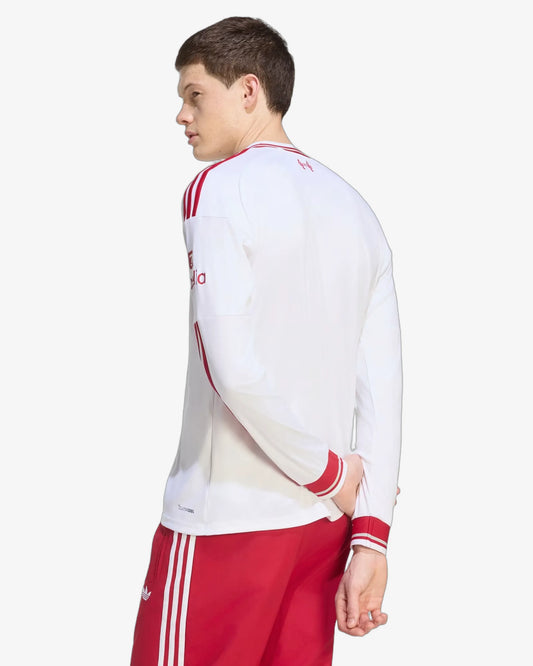 Liverpool 26-27 Long Sleeve Away Jersey - Back View