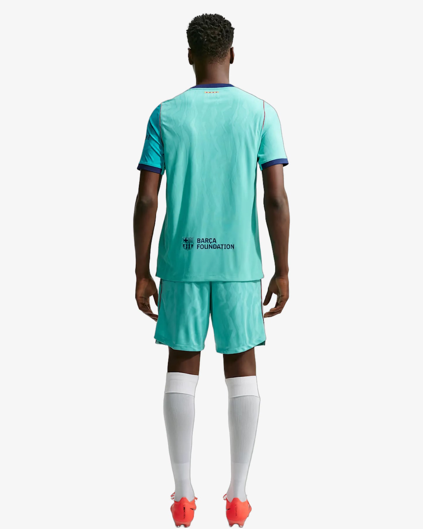 Barcelona 26-27 Player Version Third Jersey - Back View