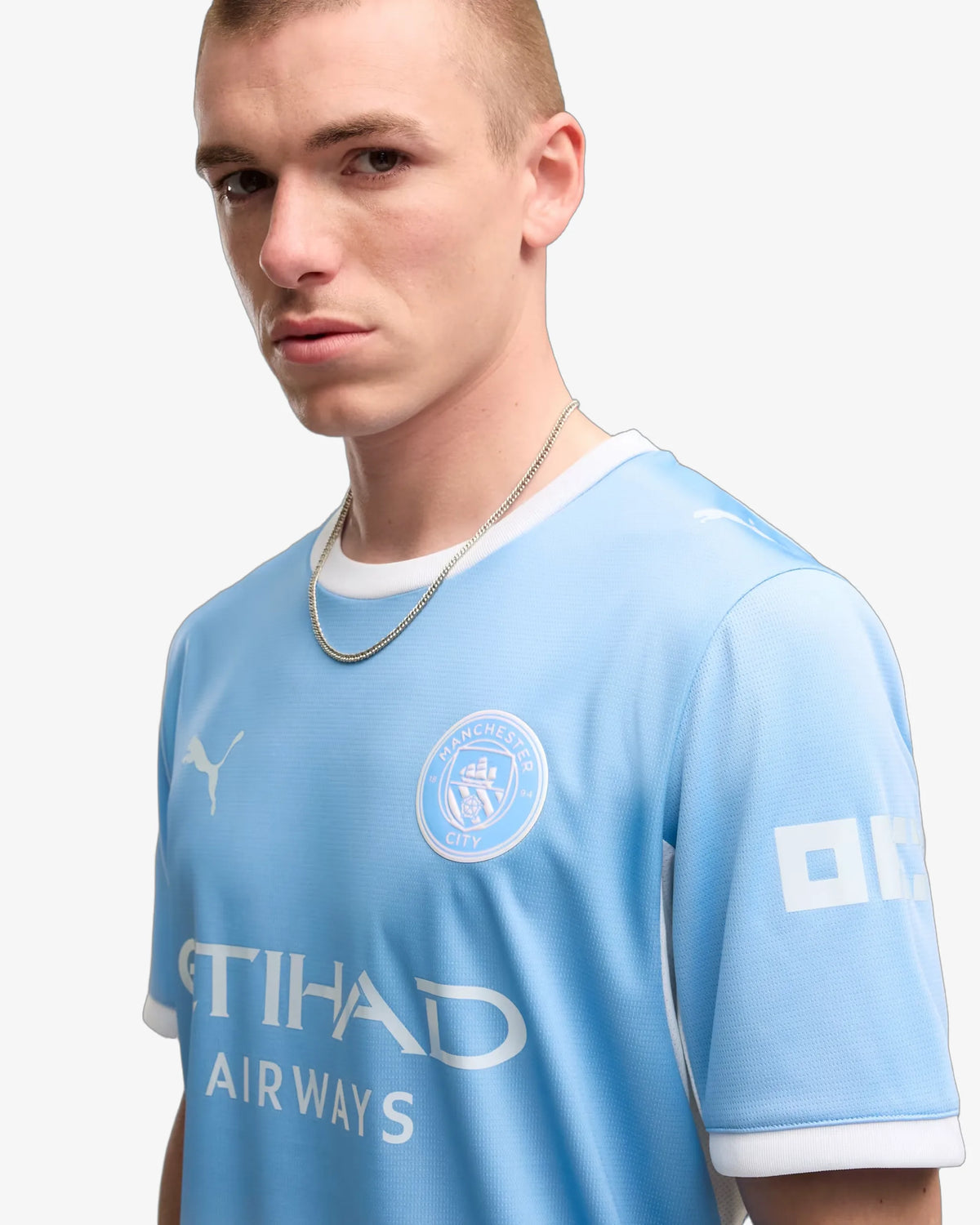 Manchester City 26-27 Home Jersey - Detail