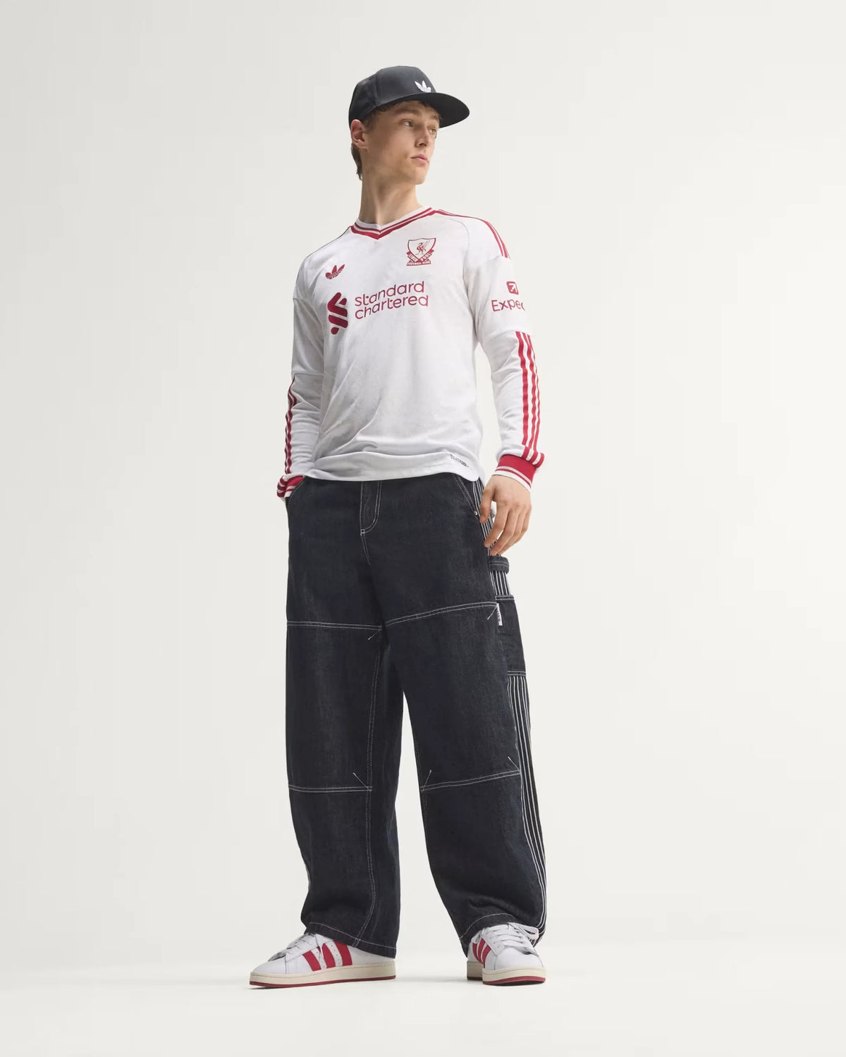 Liverpool 26-27 Player Version Long Sleeve Away Jersey - Detail