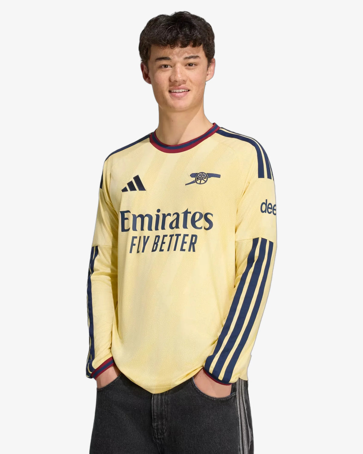 Arsenal 26-27 Long Sleeve Third Jersey - Front View
