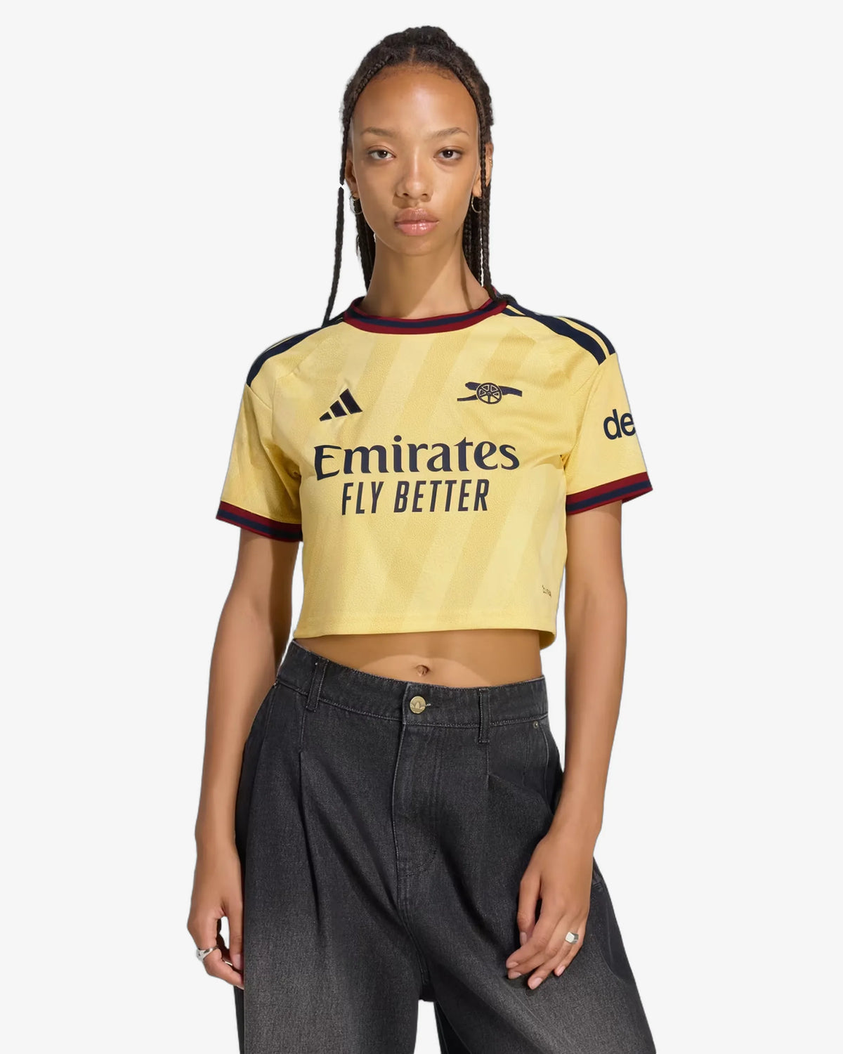 Arsenal 26-27 Third Cropped Jersey - Front View