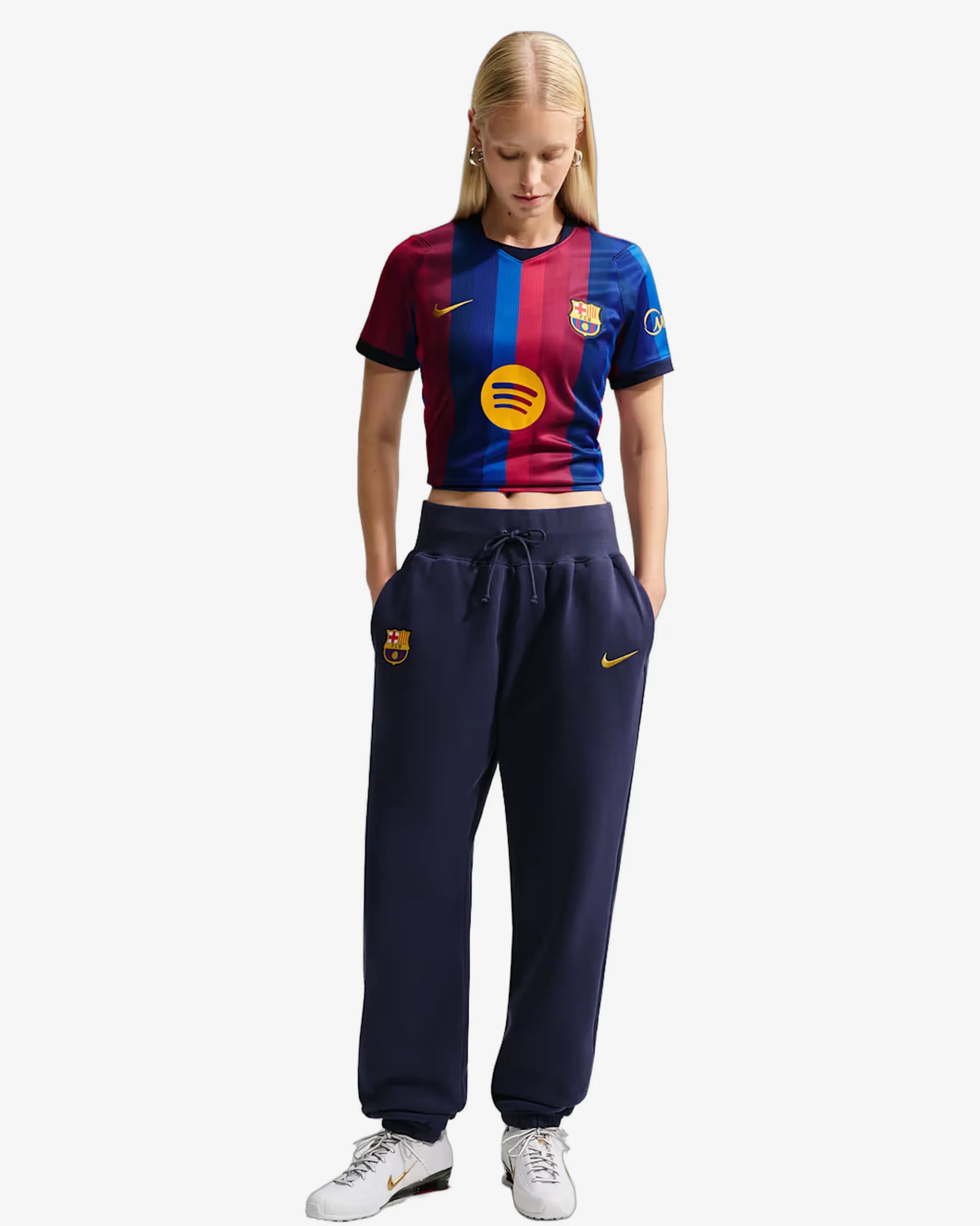 Barcelona 26-27 Home Women's Jersey - Front View