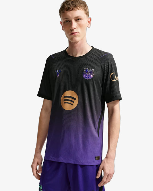 Barcelona 26-27 Player Version Away Jersey - Front View