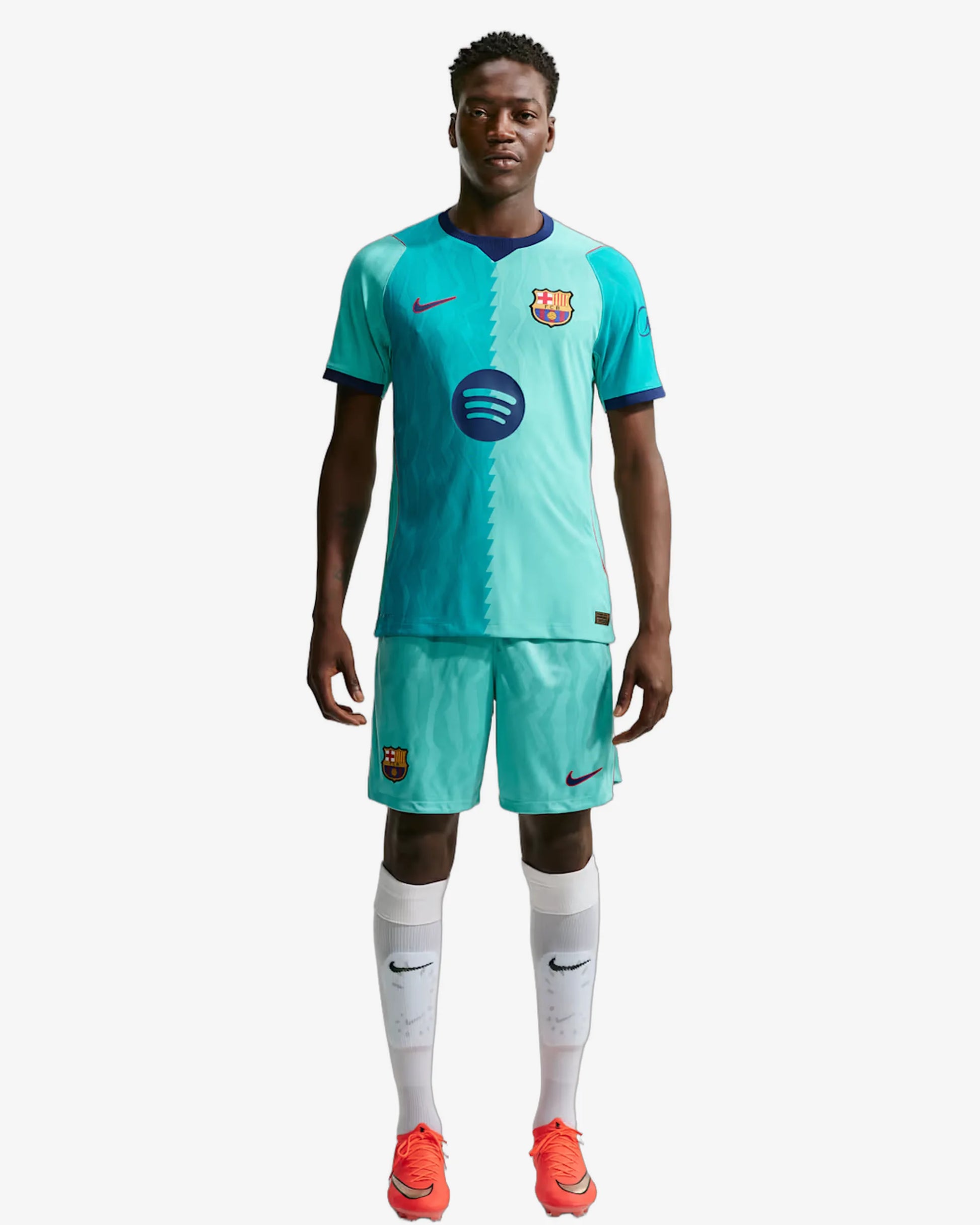 Barcelona 26-27 Player Version Third Jersey - Front View