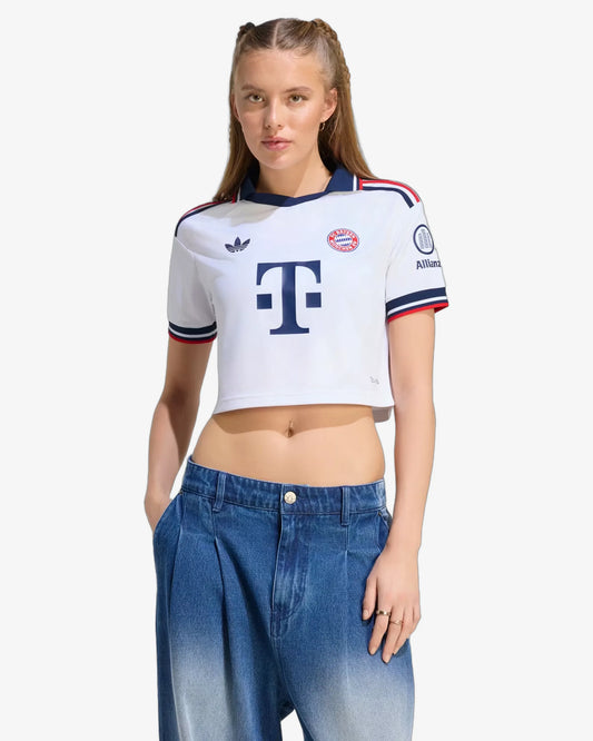 Bayern Munich 26-27 Away Cropped Jersey - Front View
