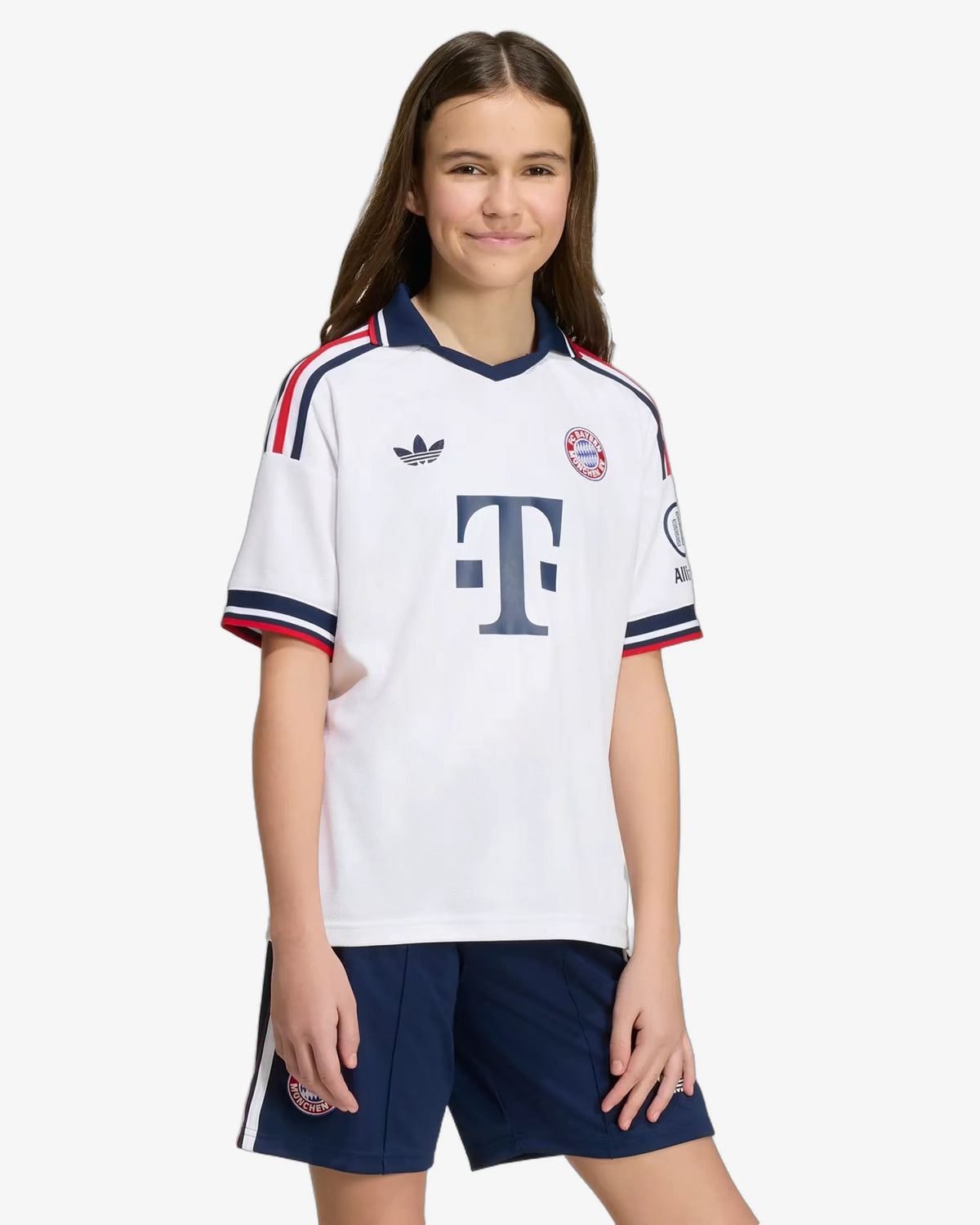 Bayern Munich 26-27 Away Kids Kit - Front View
