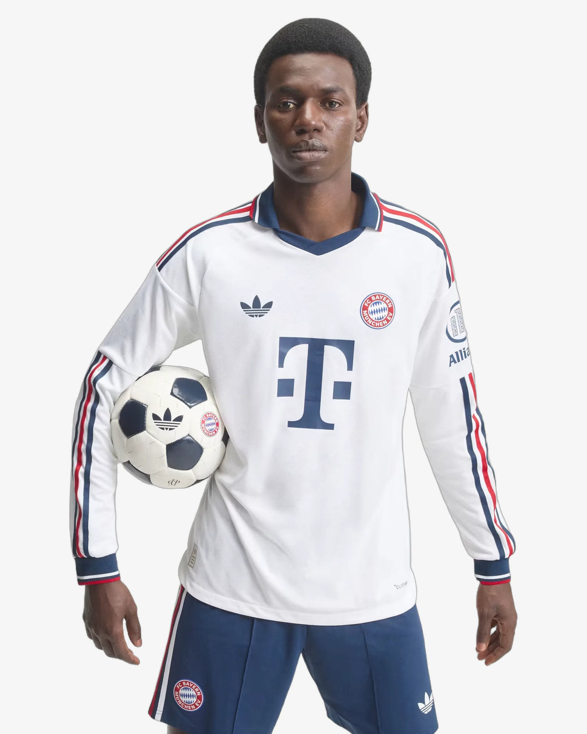 Bayern Munich 26-27 Player Version Long Sleeve Away Jersey - Front View