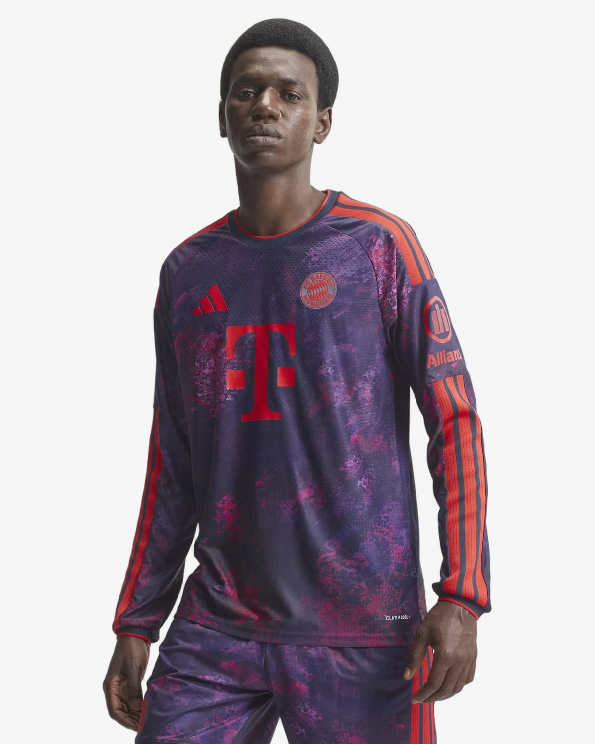 Bayern Munich 26-27 Player Version Long Sleeve Third Jersey - Front View