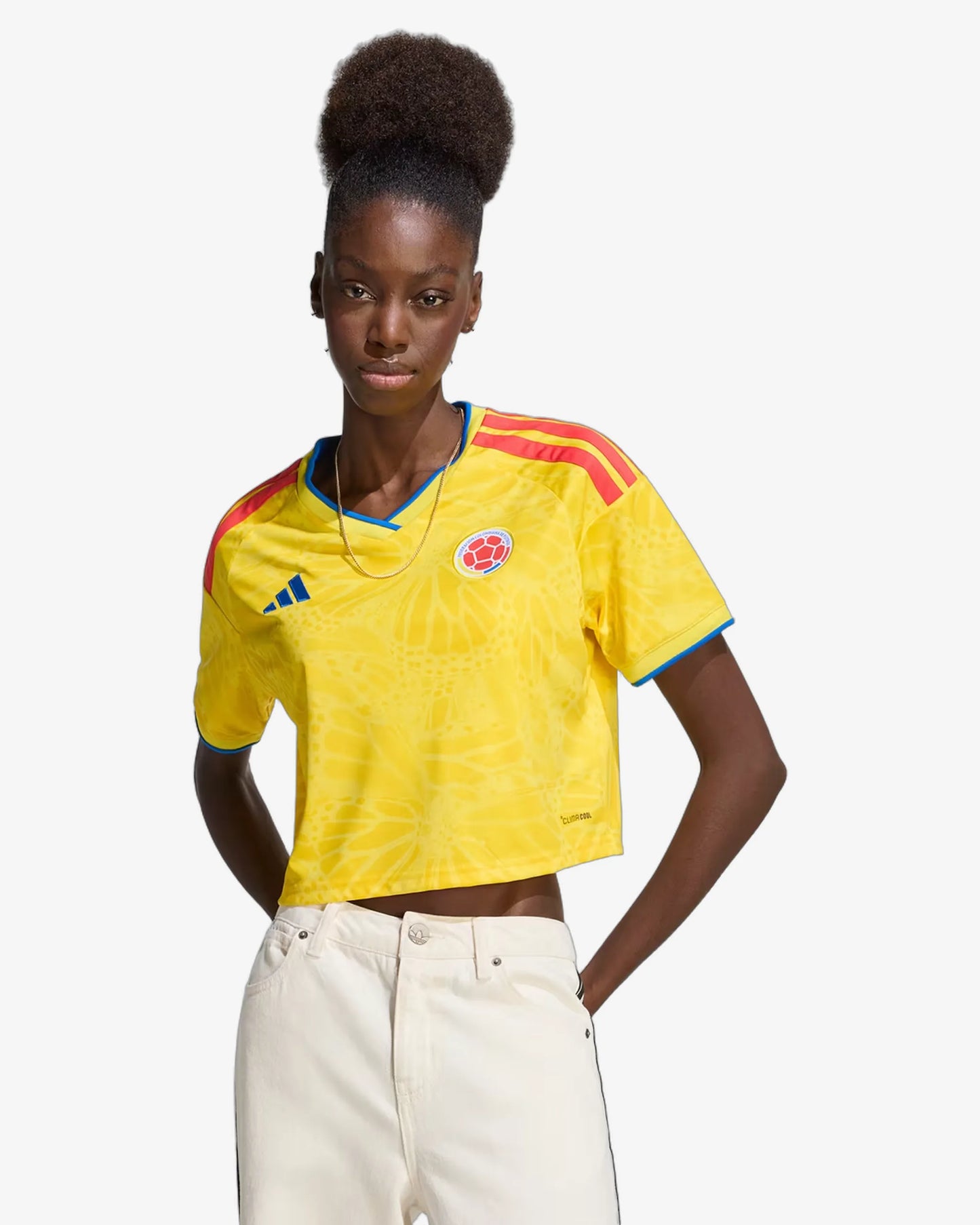 Colombia 2026 Home Cropped Jersey - Front View