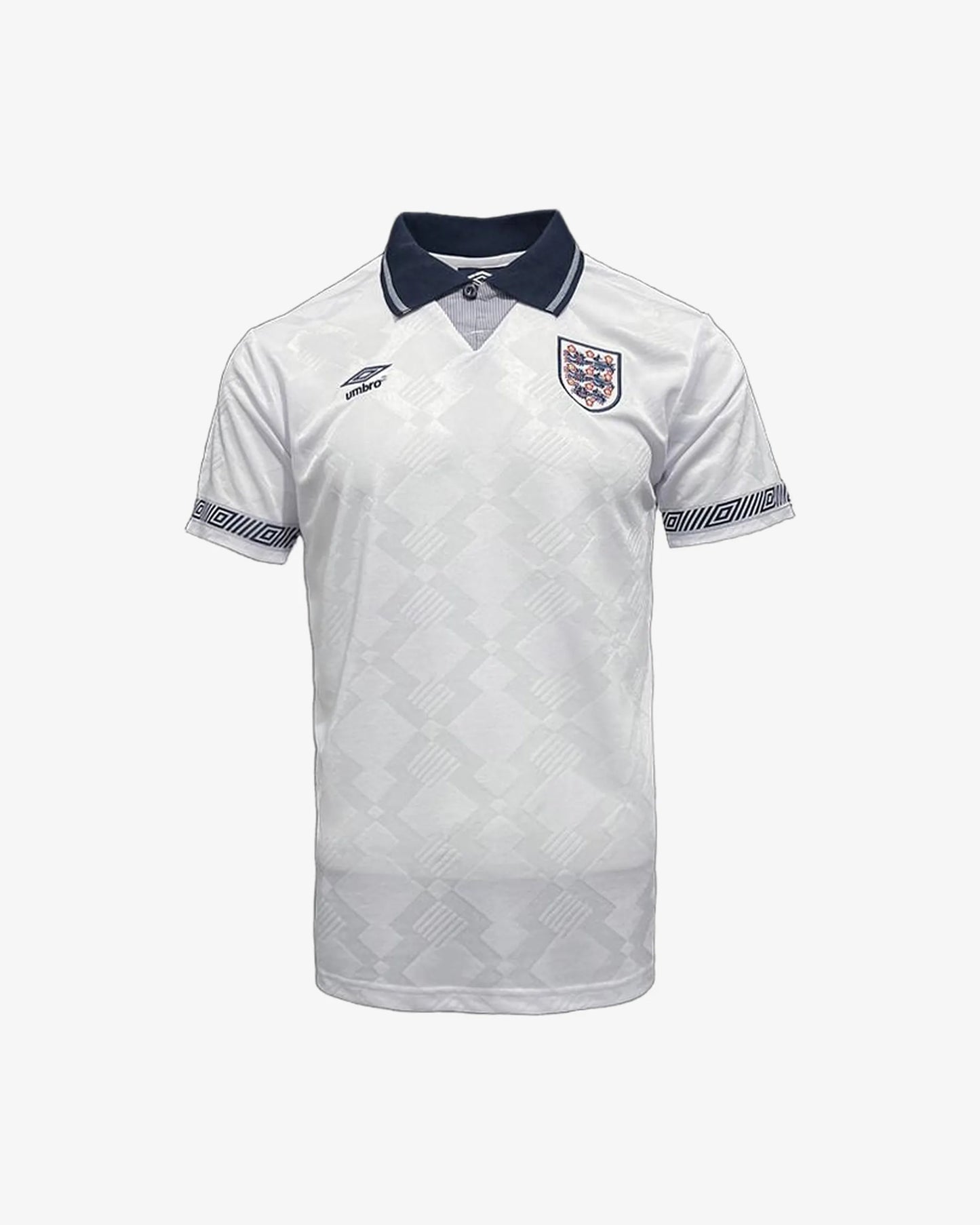 England 1990 Retro Home Jersey - Front View