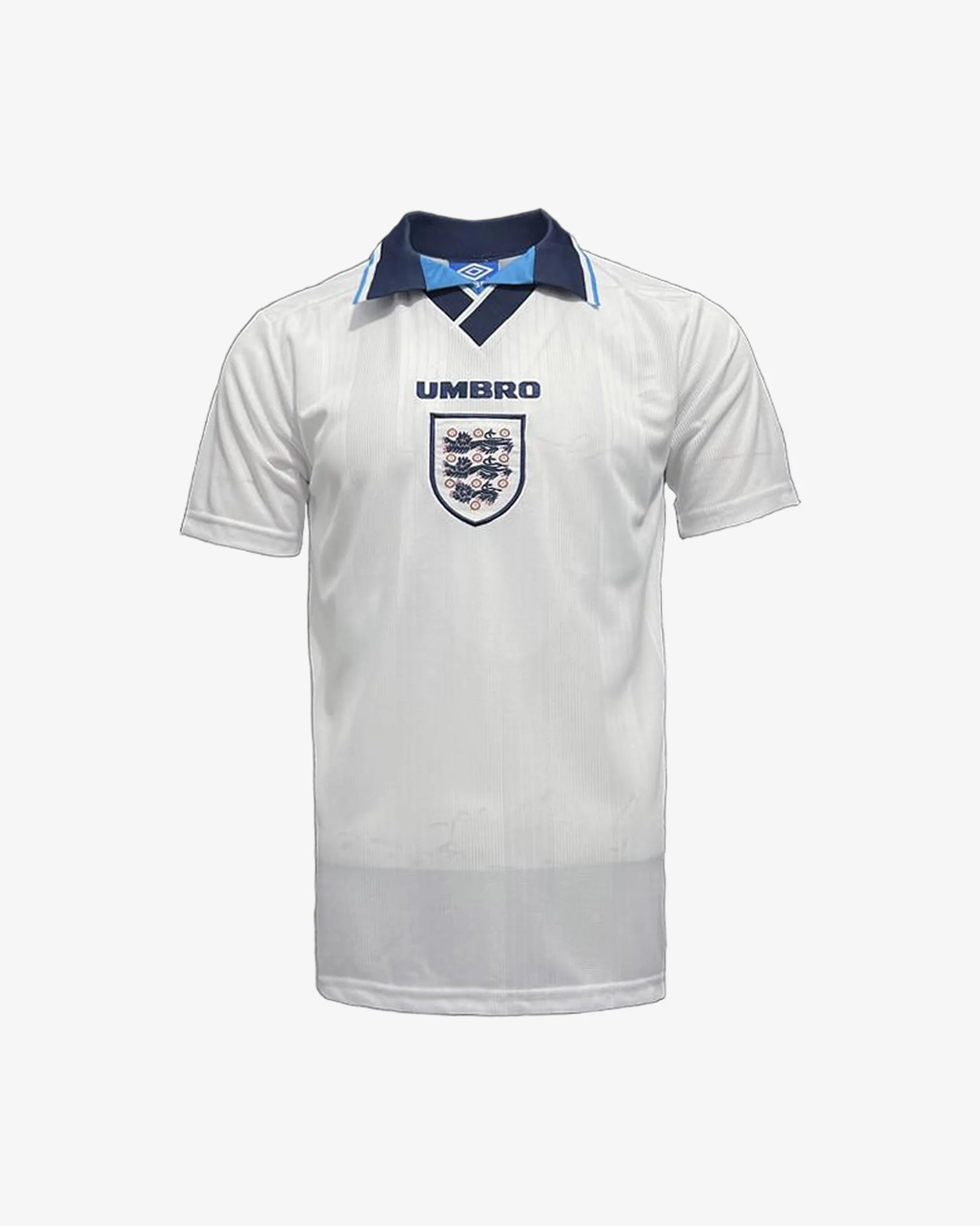 England 1996 Retro Home Jersey - Front View