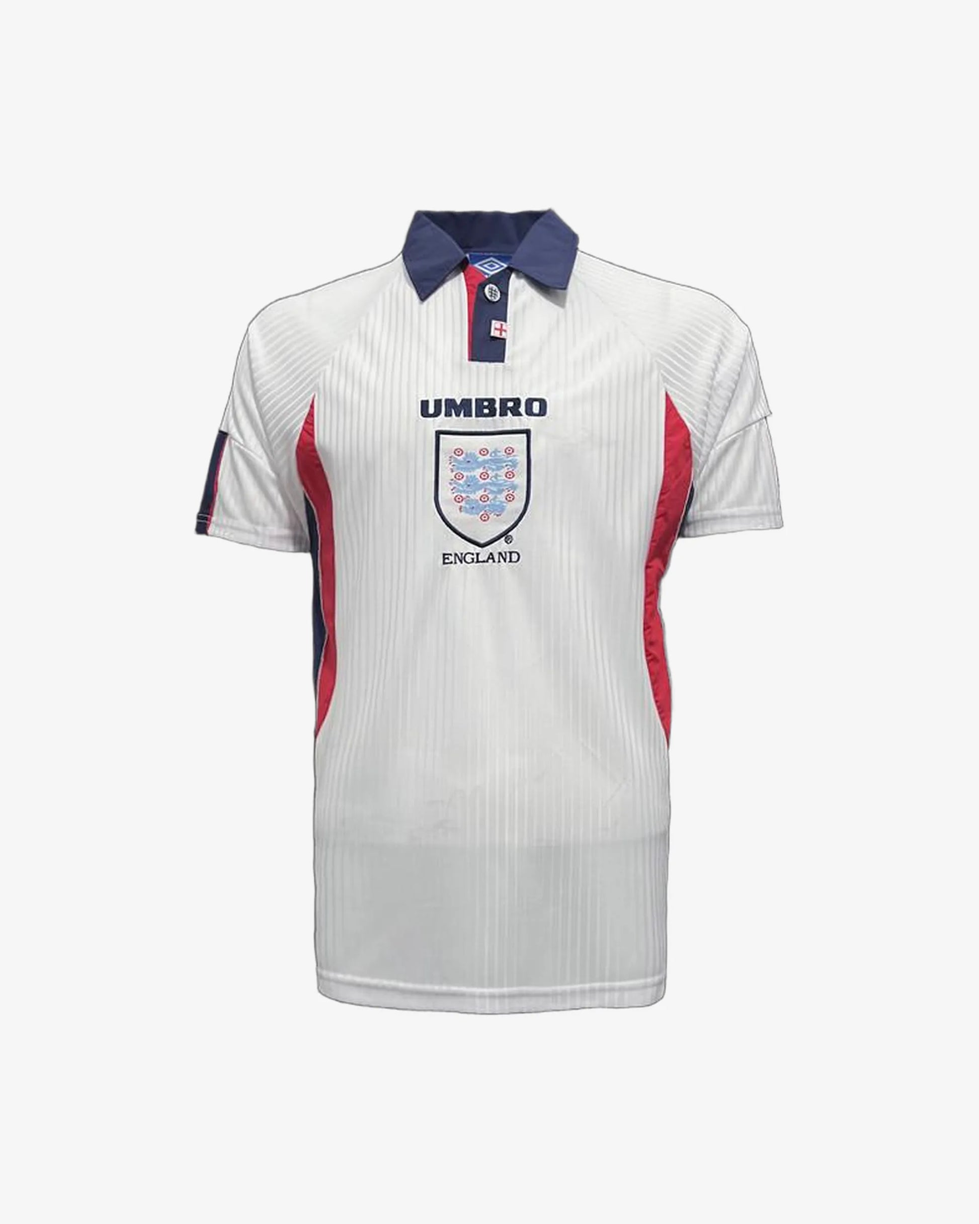 England 1998 Retro Home Jersey - Front View