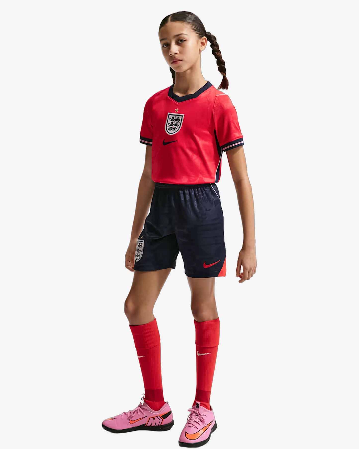 England 2026 Away Kids Kit - Front View