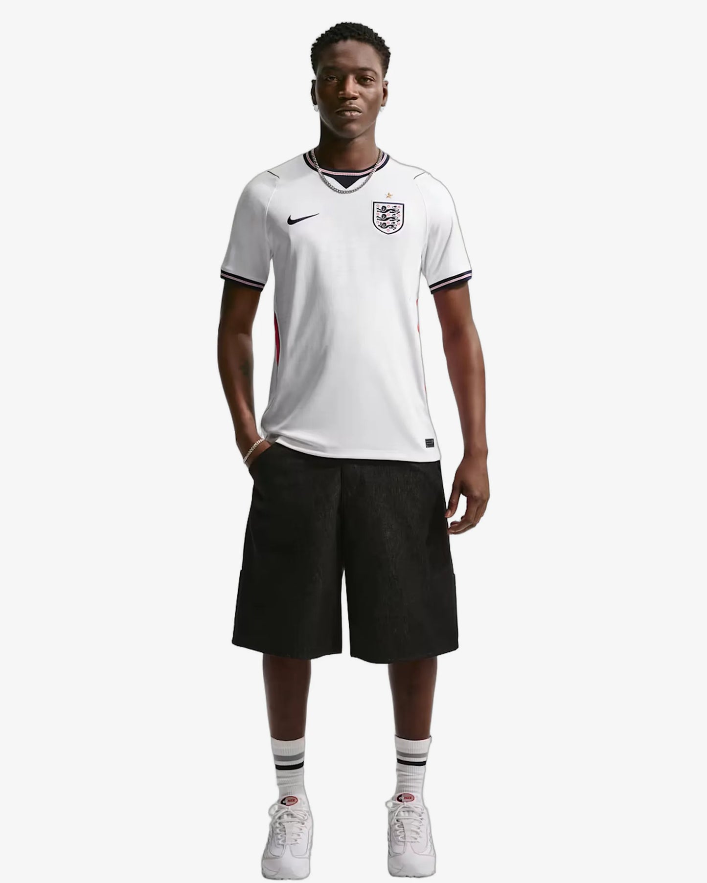 England 2026 Home Jersey - Front View