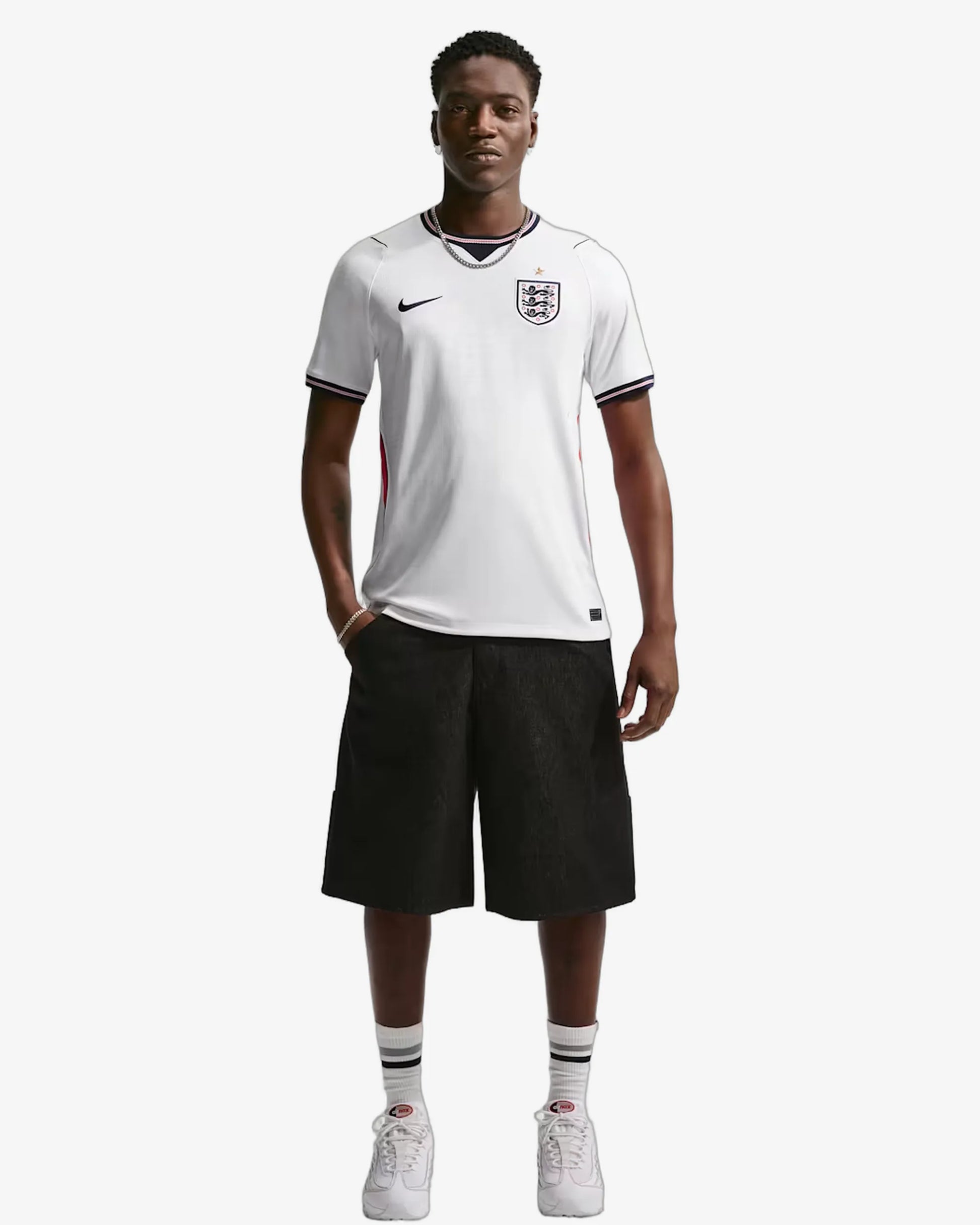 England 2026 Home Jersey - Front View
