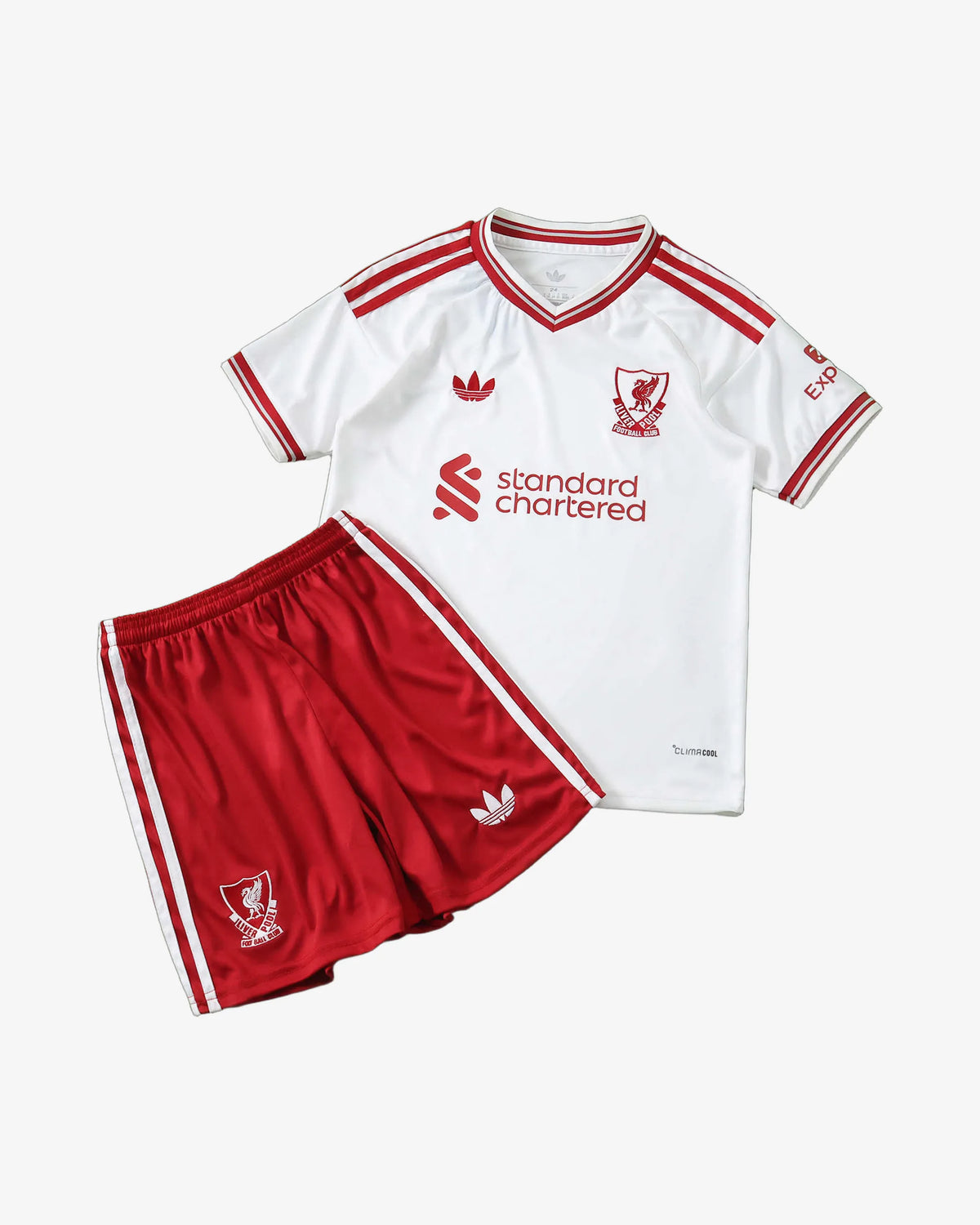 Liverpool 26-27 Away Kids Kit - Front View
