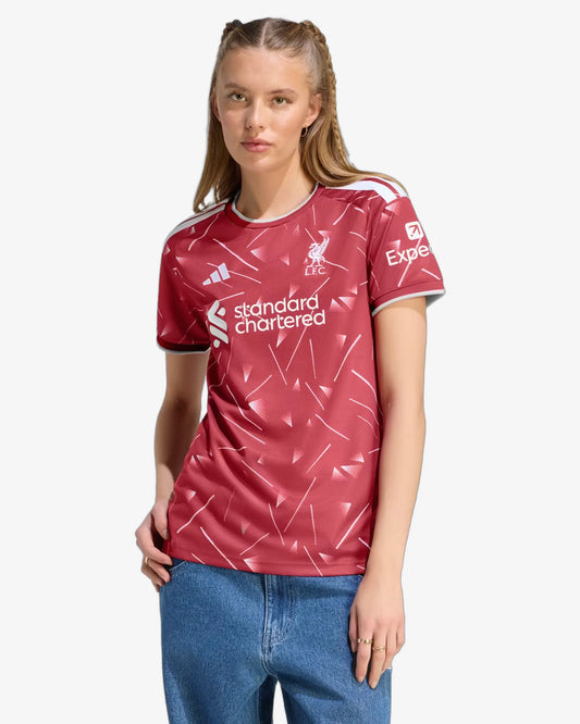 Liverpool 26-27 Home Women's Jersey - Front View