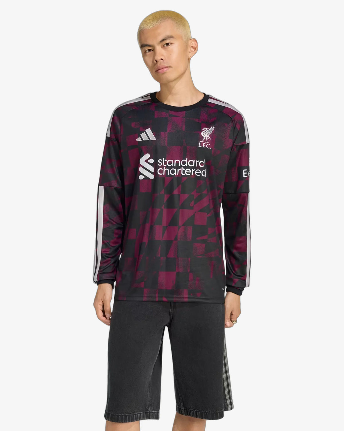 Liverpool 26-27 Long Sleeve Third Jersey - Front View