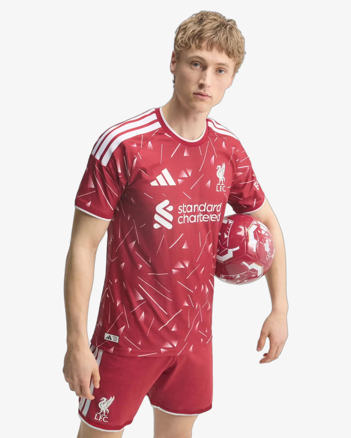 Liverpool 26-27 Player Version Home Jersey - Front View