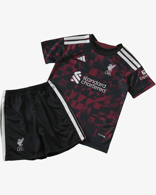 Liverpool 26-27 Third Kids Kit - Front View