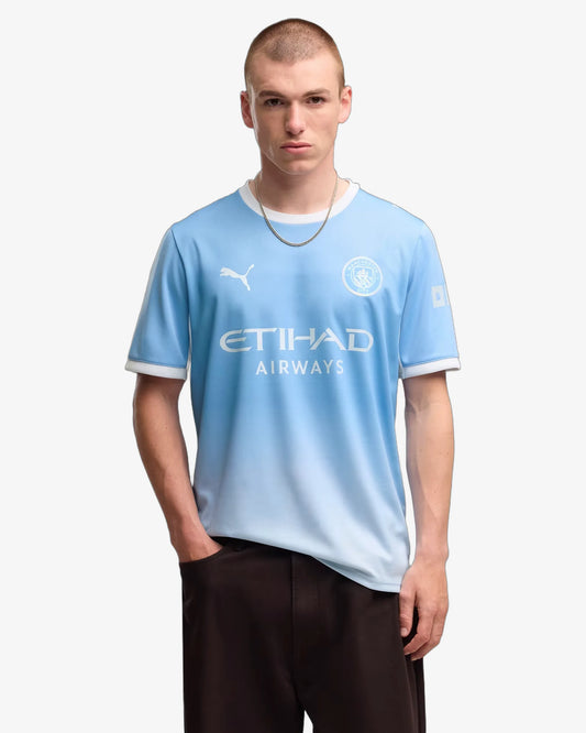 Manchester City 26-27 Home Jersey - Front View