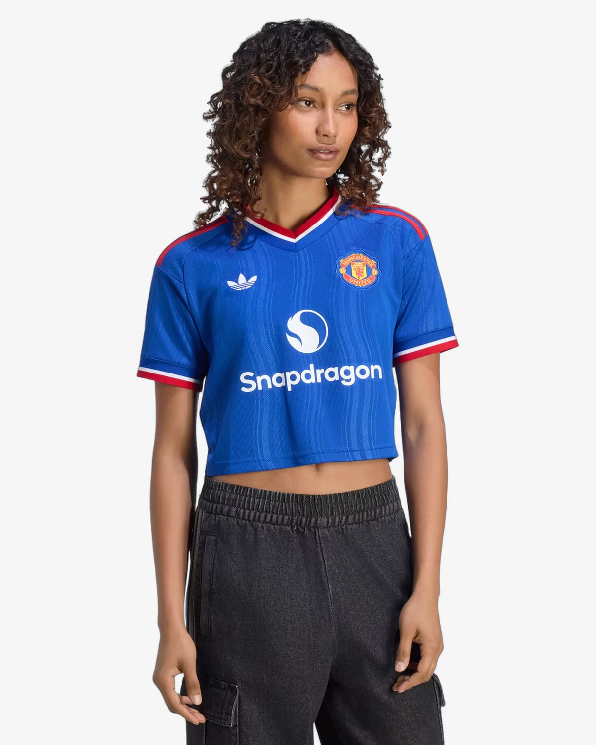 Manchester United 26-27 Away Cropped Jersey - Front View