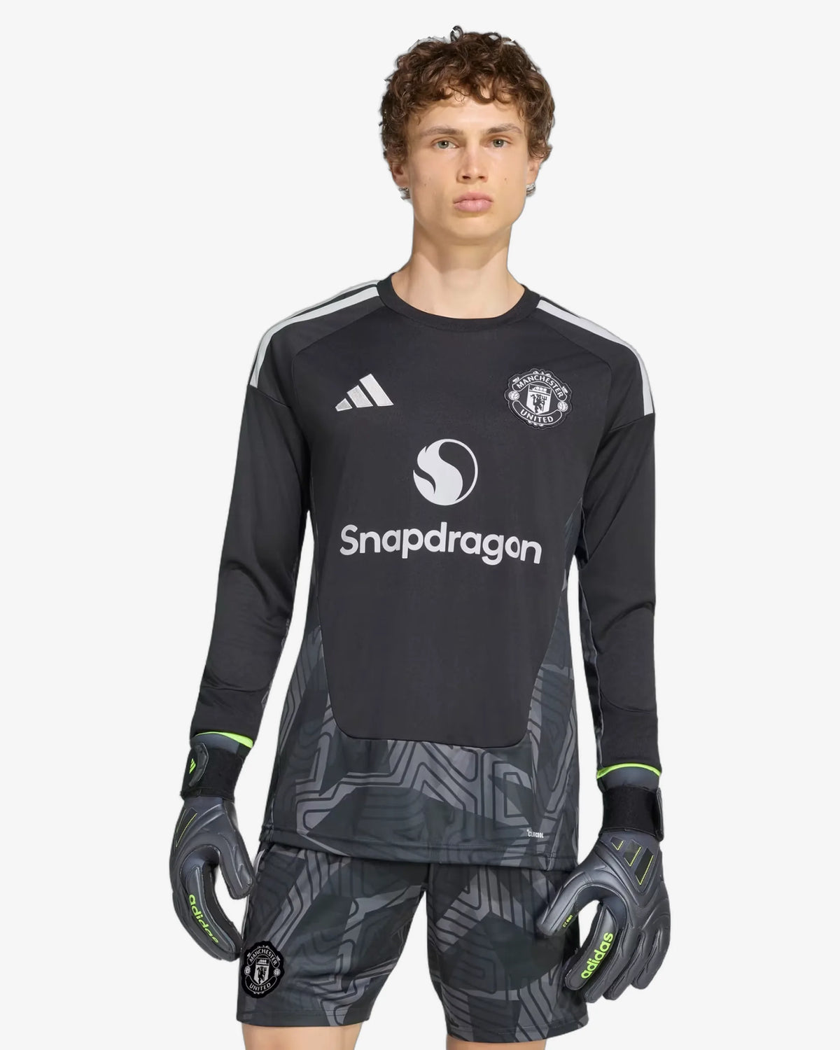 Manchester United 26-27 Long Sleeve Goalkeeper Jersey - Front View