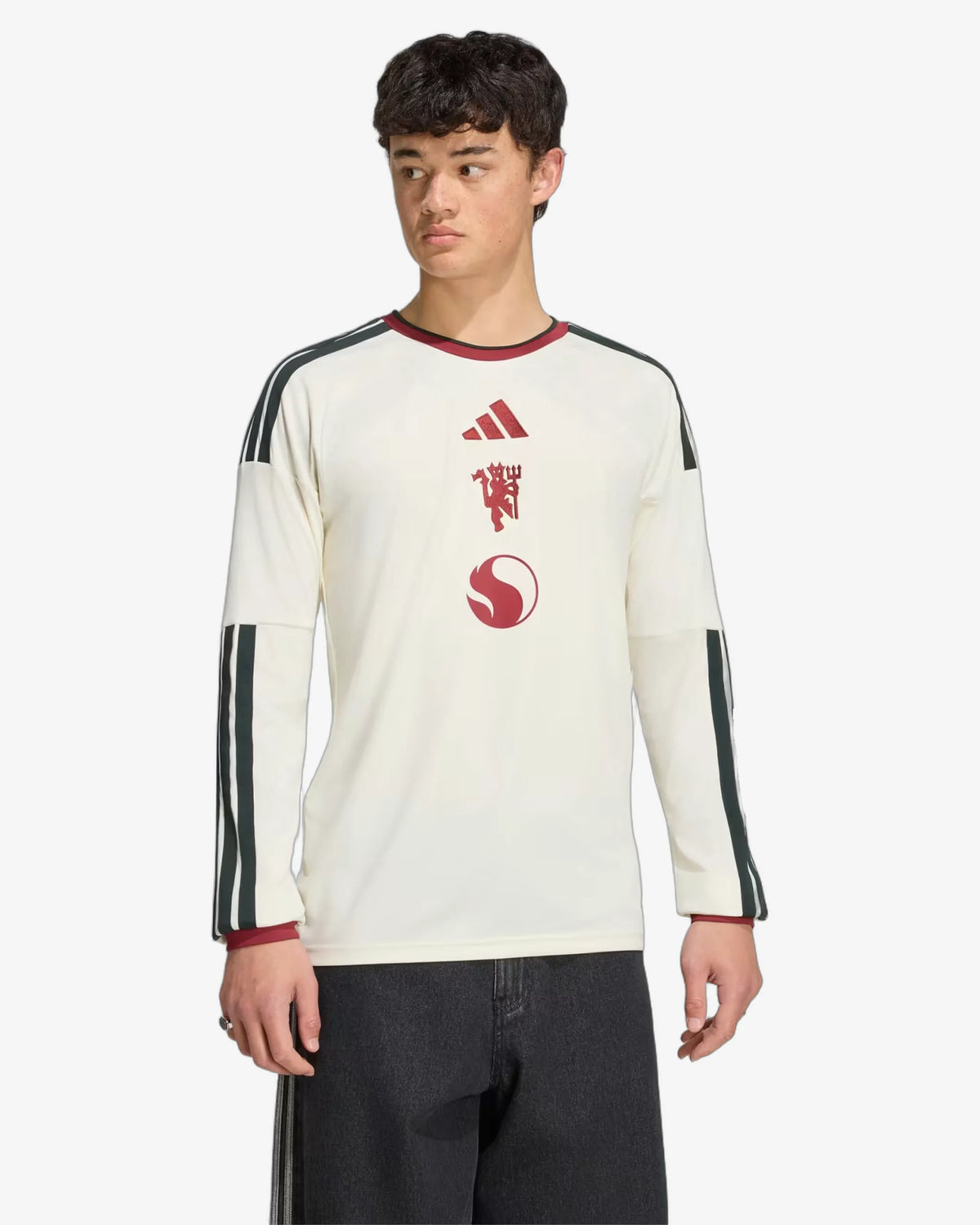 Manchester United 26-27 Long Sleeve Third Jersey - Front View