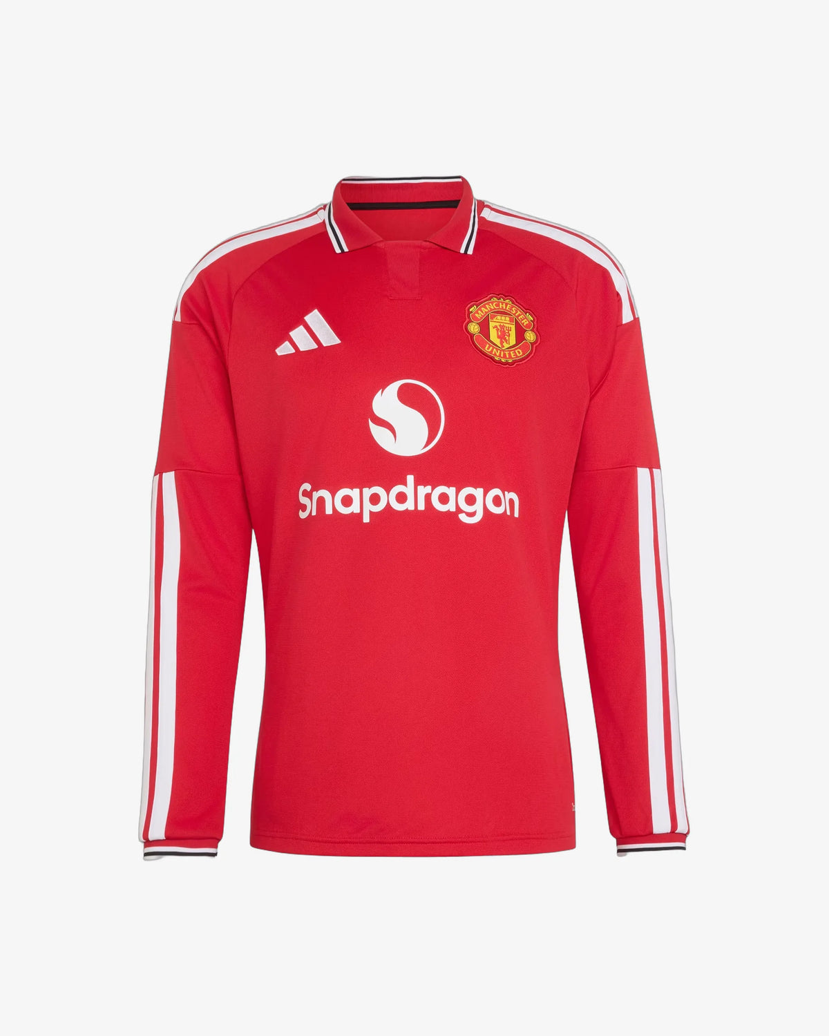 Manchester United 26-27 Player Version Long Sleeve Home Jersey - Front View