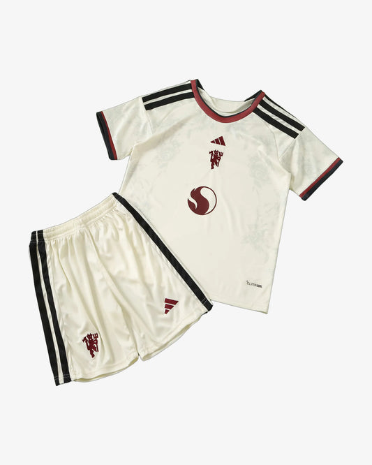 Manchester United 26-27 Third Kids Kit - Front View