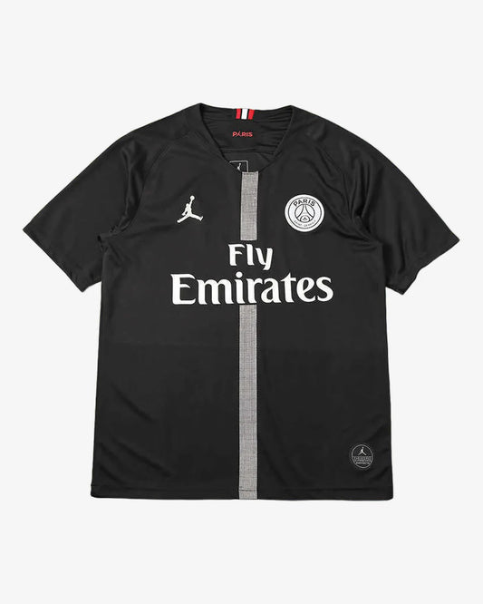 Paris Saint-Germain 2018-19 Champions League Home Retro Jersey - Front View