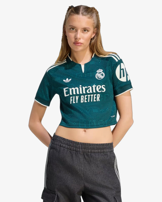 Real Madrid 26-27 Away Cropped Jersey - Front View