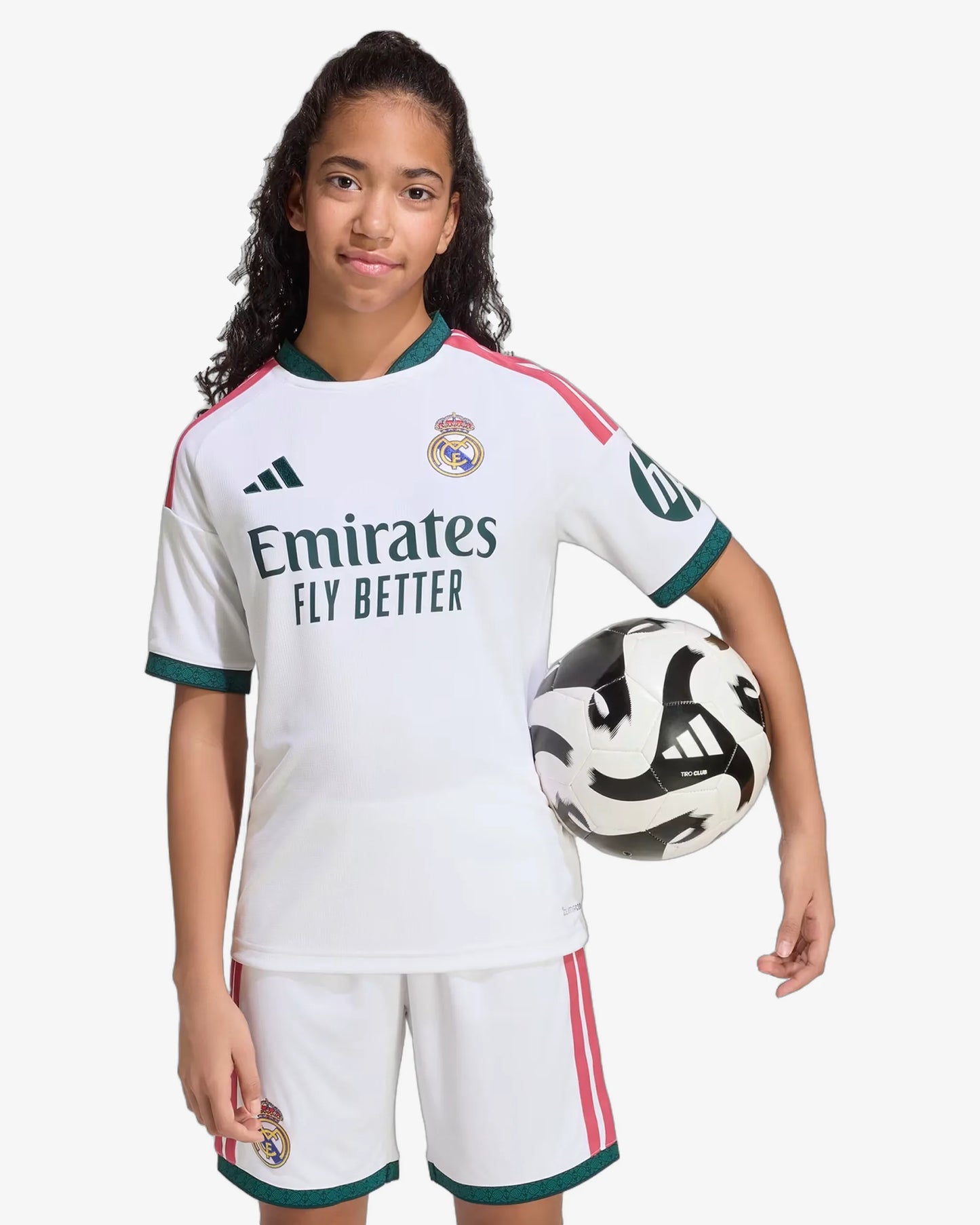 Real Madrid 26-27 Home Kids Kit - Front View