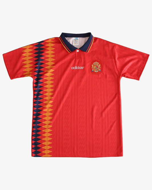 Spain 1994 Away Retro Jersey - Front View
