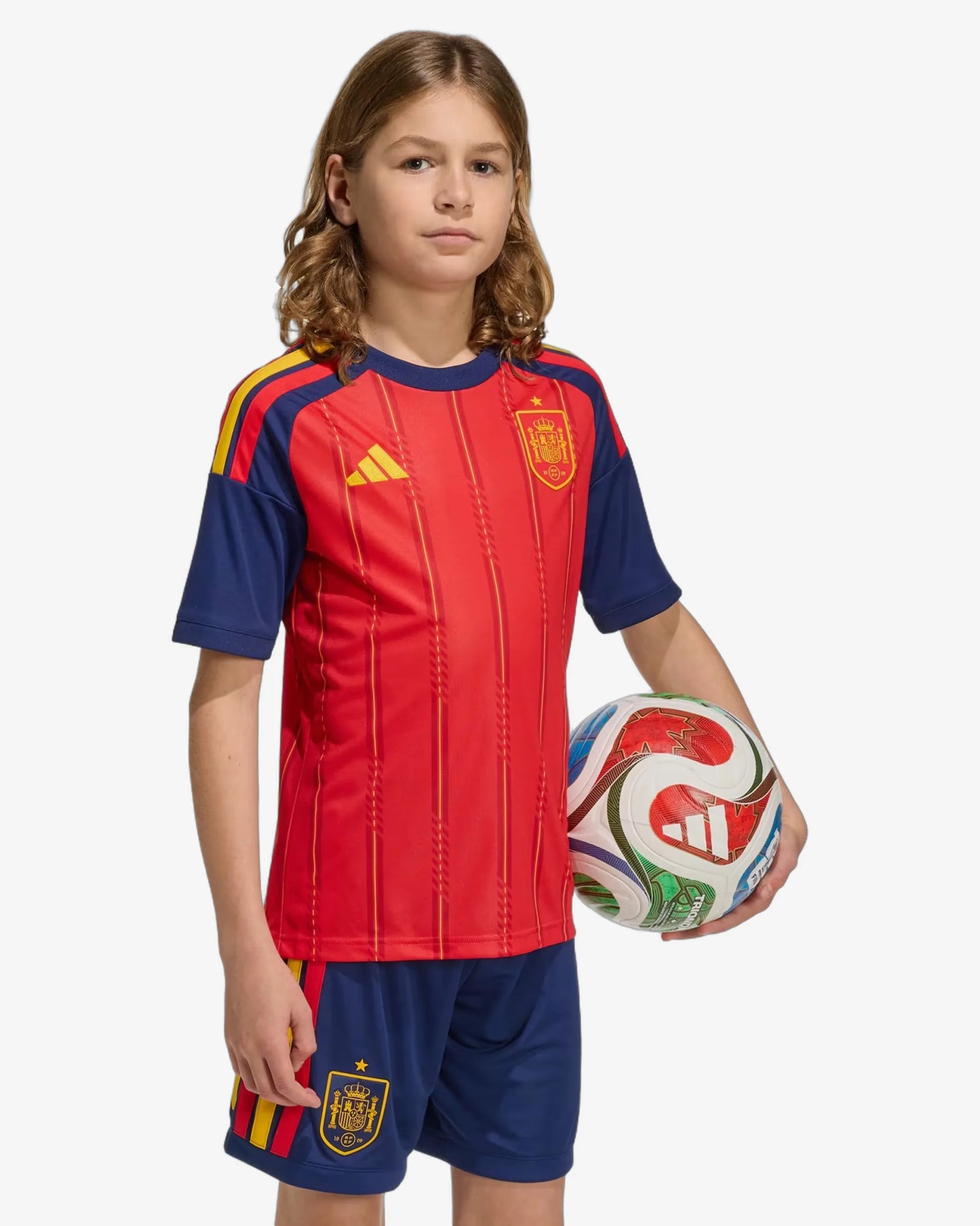 Spain 2026 Home Kids Kit - Front View