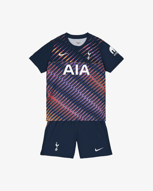 Tottenham 26-27 Away Kids Kit - Front View
