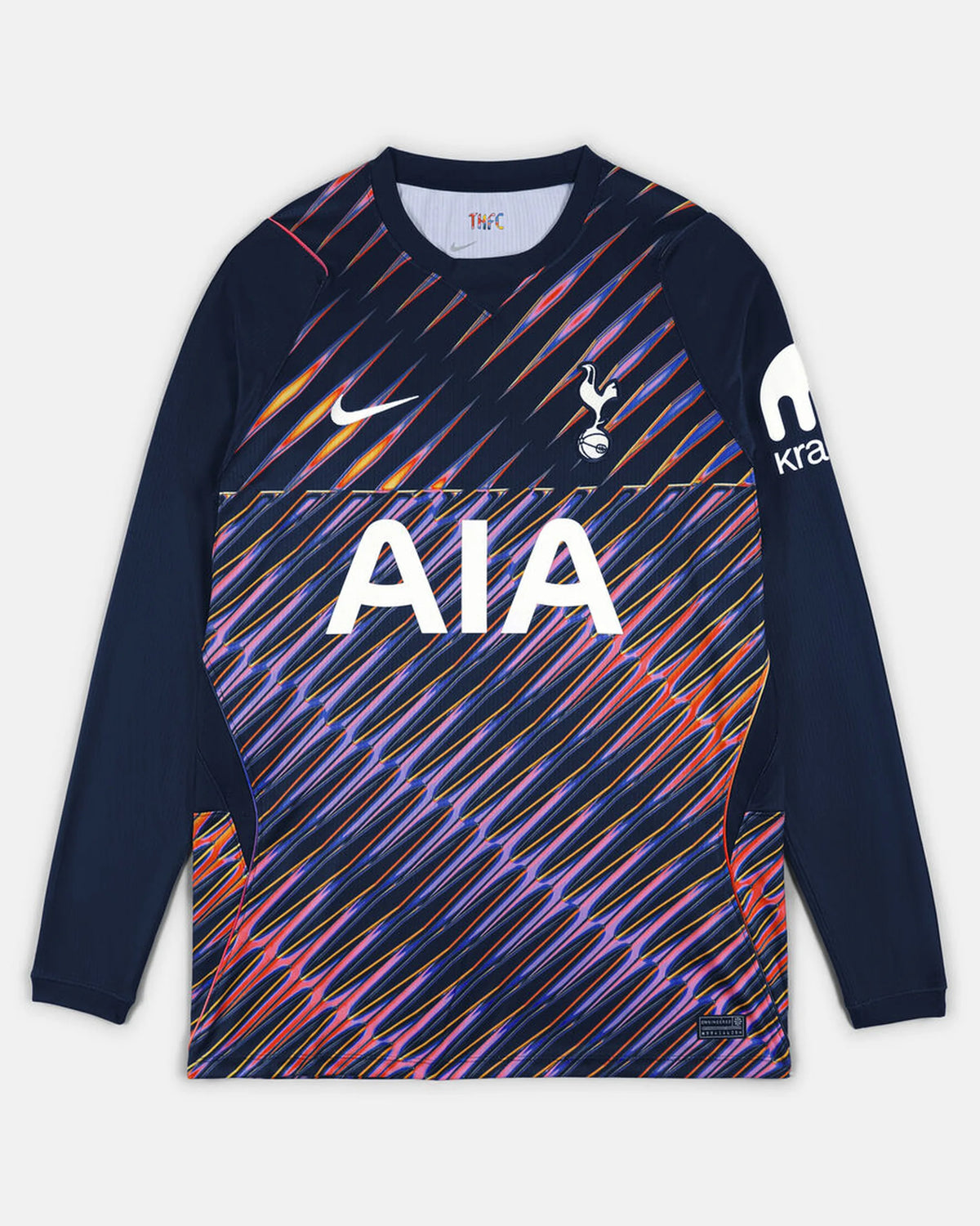Tottenham 26-27 Long Sleeve Away Jersey - Detail