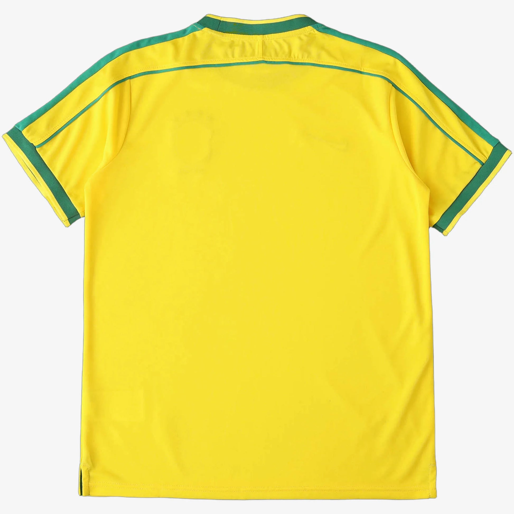 Brazil 1998 Home Retro Jersey - Back View