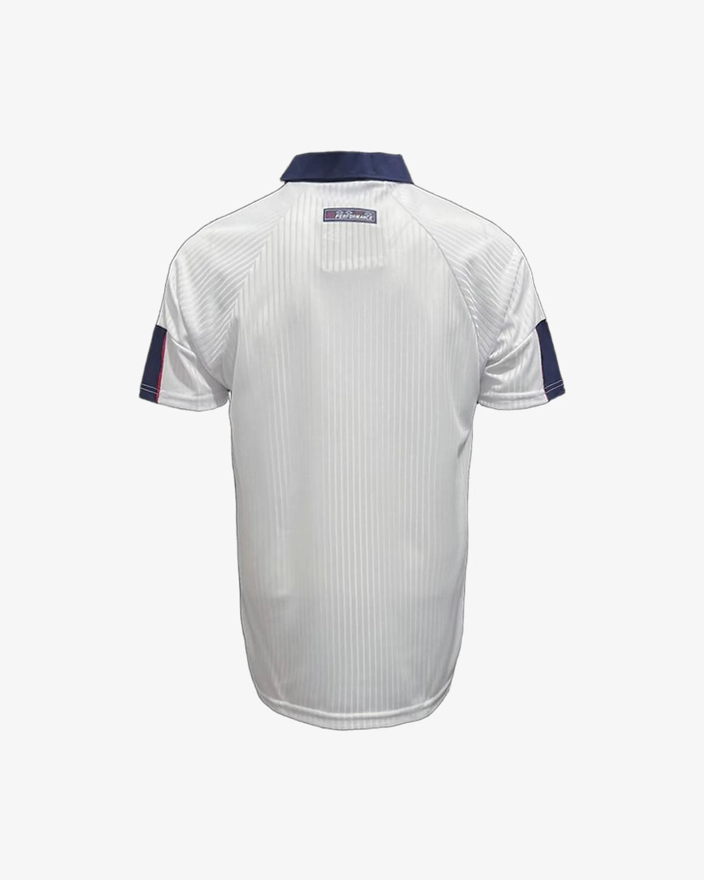 England 1998 Retro Home Jersey - Back View