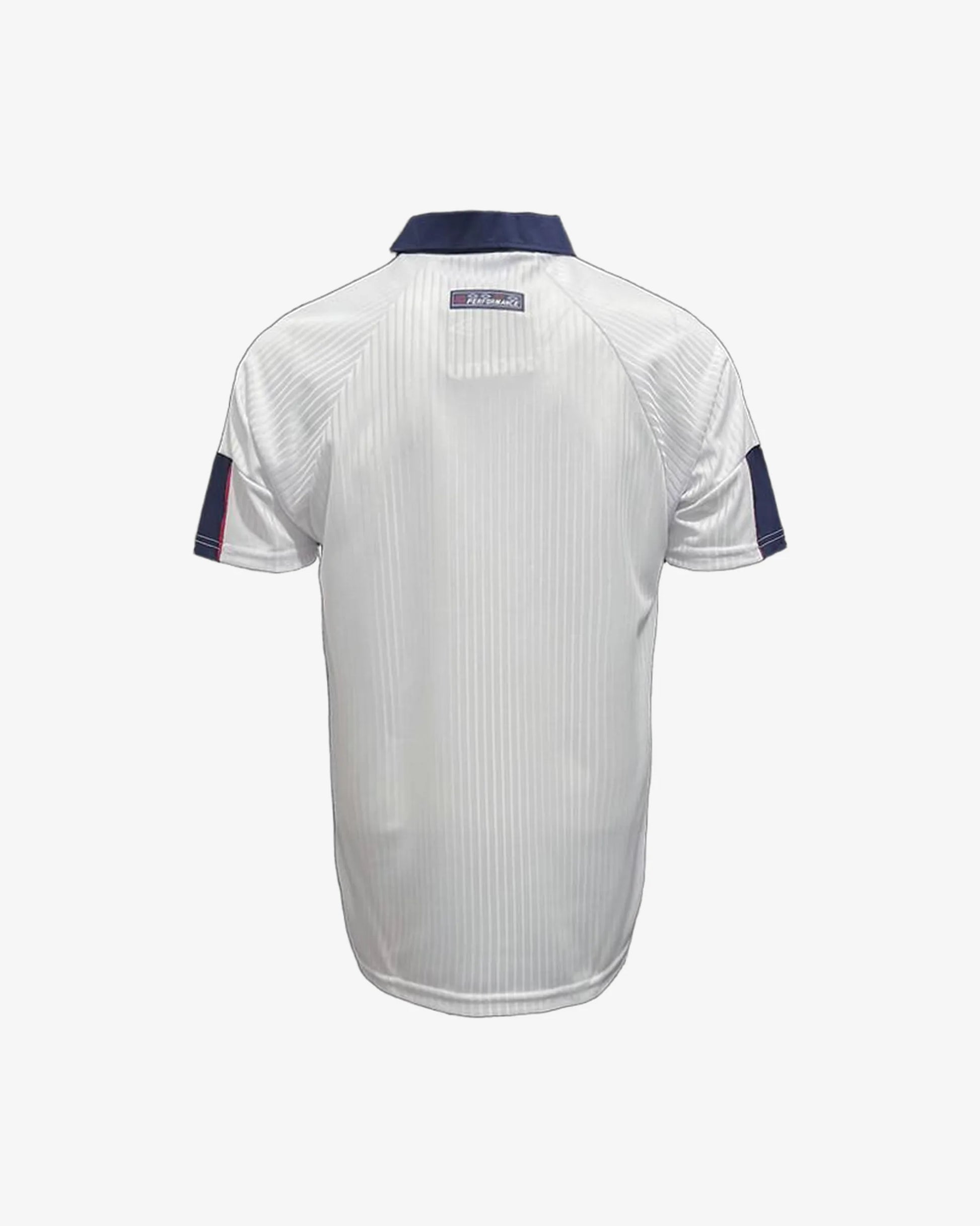 England 1998 Retro Home Jersey - Back View
