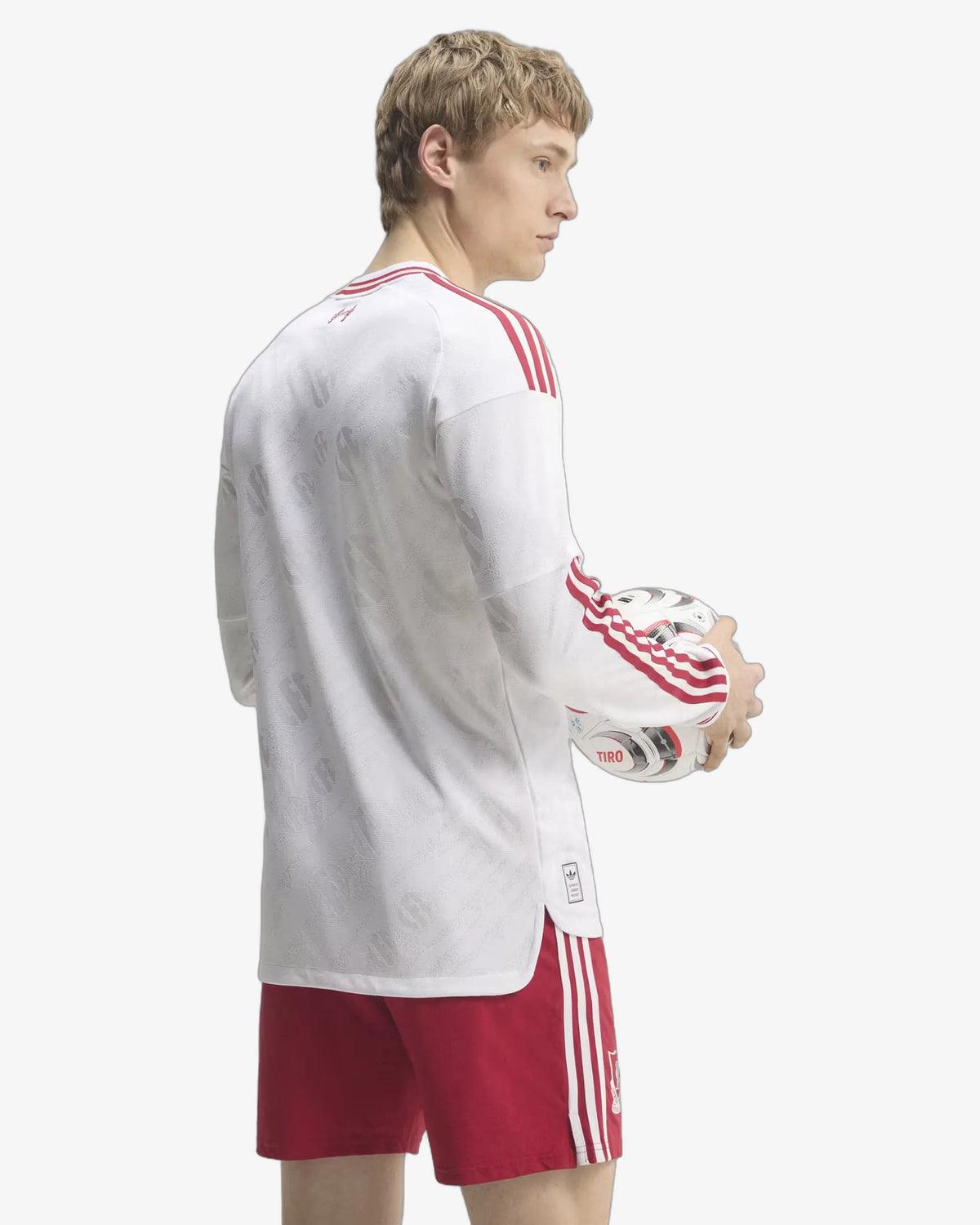 Liverpool 26-27 Player Version Long Sleeve Away Jersey - Back View