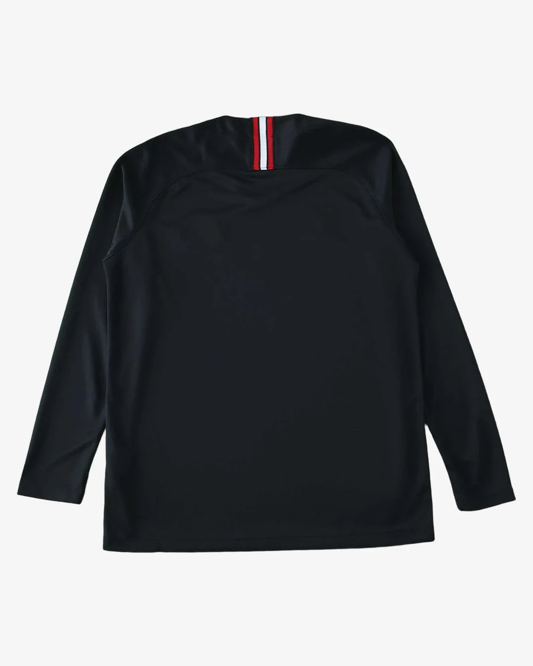 Paris Saint-Germain 2018-19 Champions League Home Long Sleeve Retro Jersey - Back View