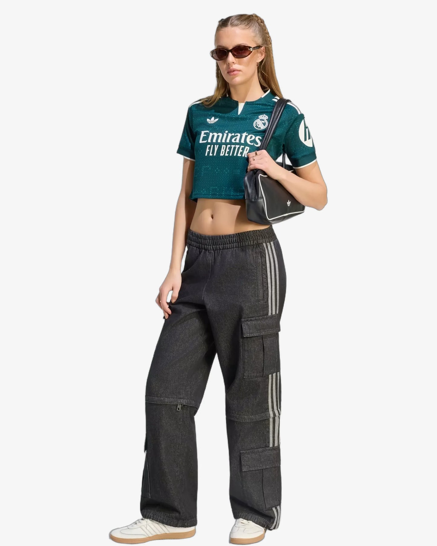 Real Madrid 26-27 Away Cropped Jersey