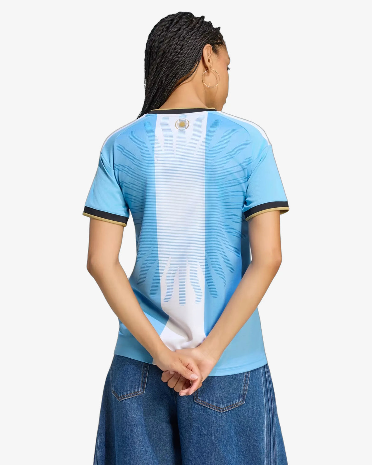 Argentina 2026 Messi Women's Jersey - Back View