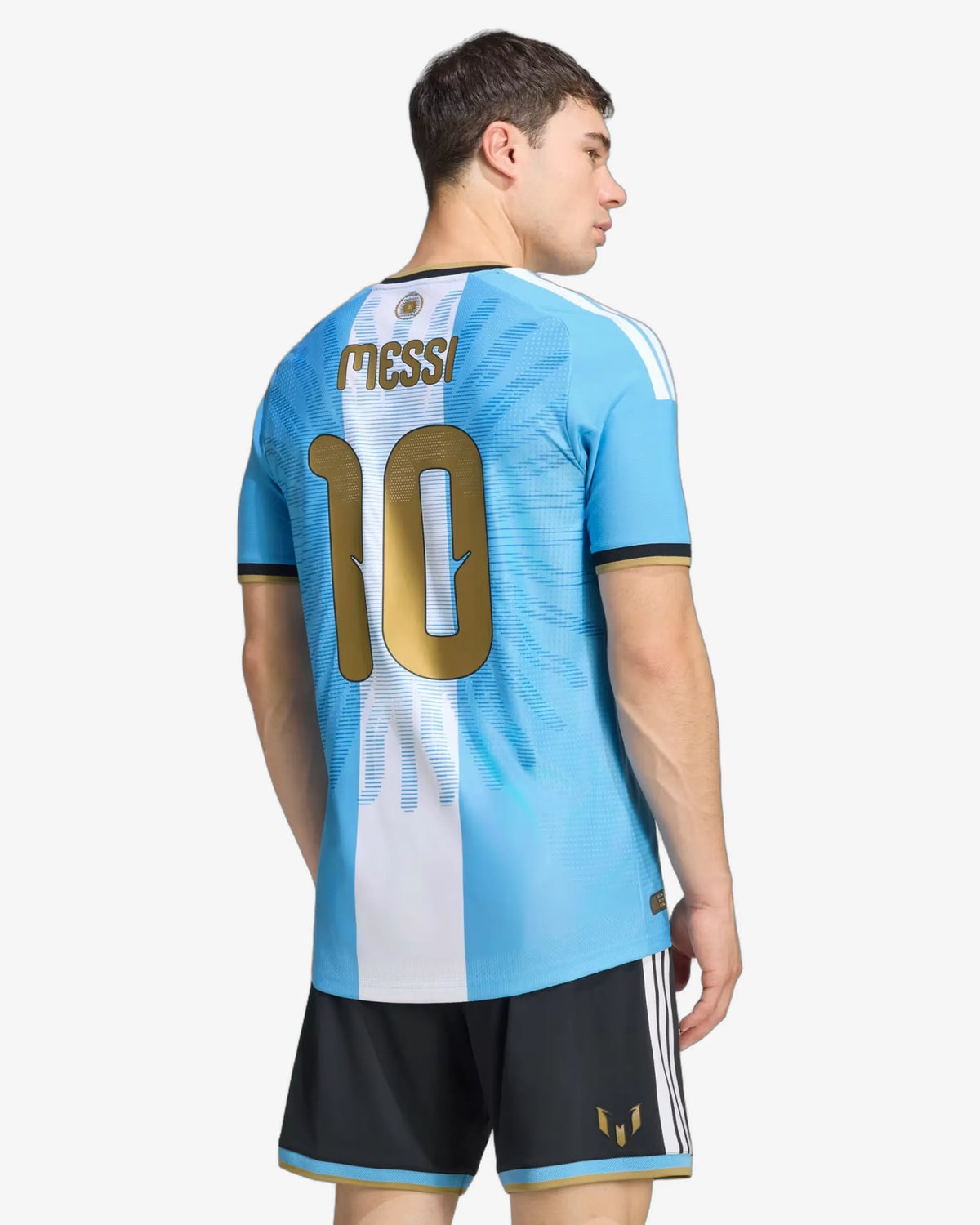 Argentina 2026 Player Version Messi 10 Jersey - Back View