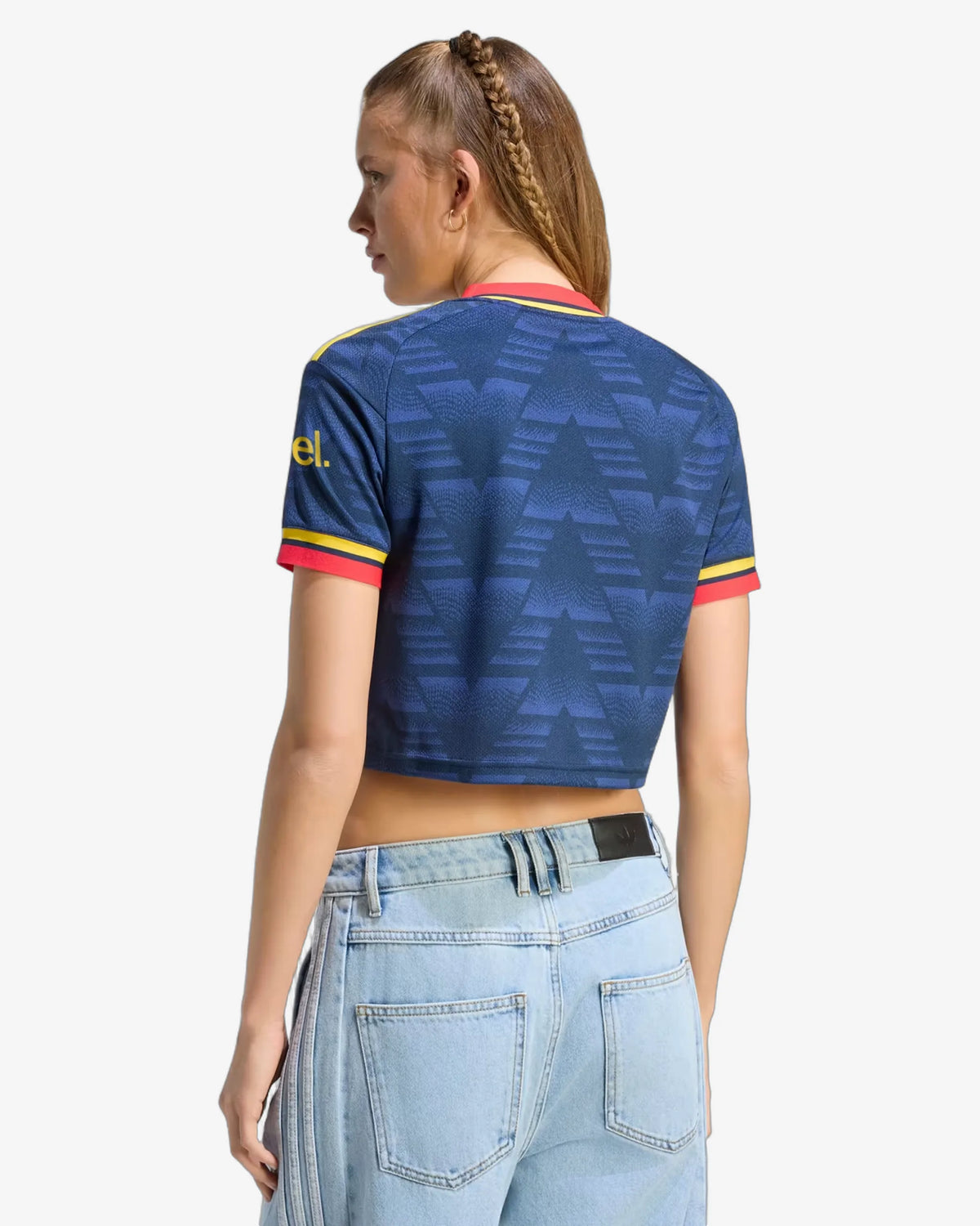 Arsenal 26-27 Away Cropped Jersey - Back View