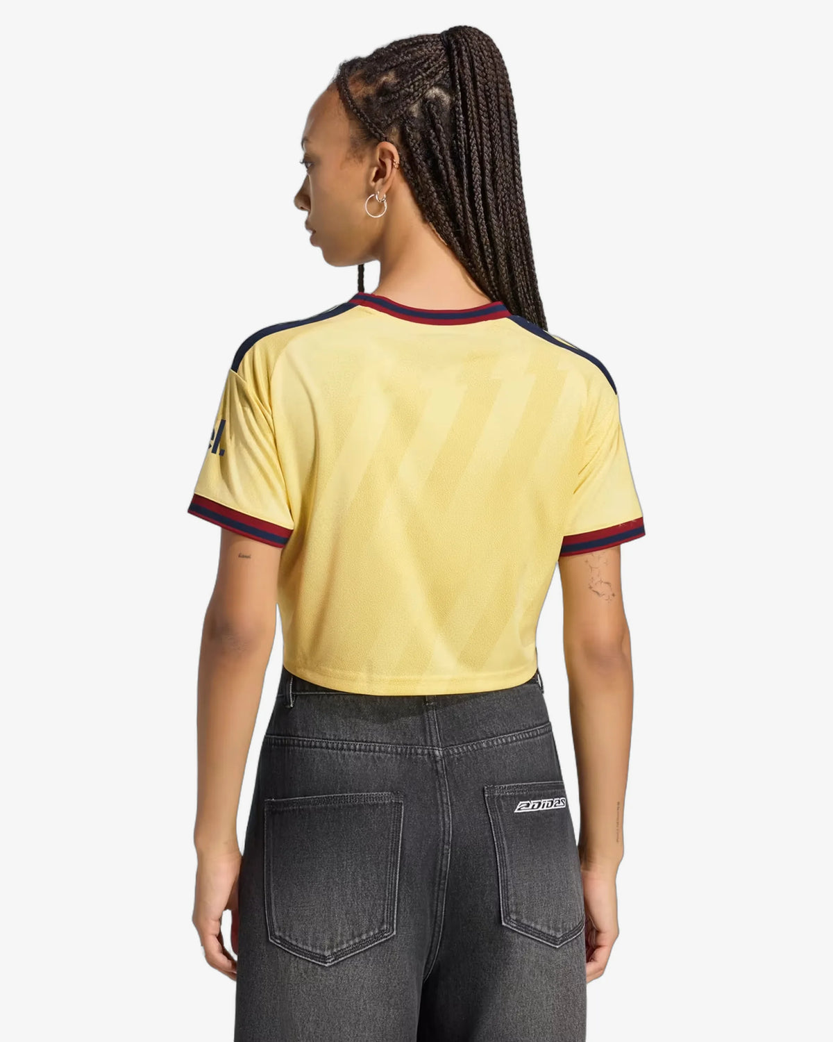 Arsenal 26-27 Third Cropped Jersey - Back View