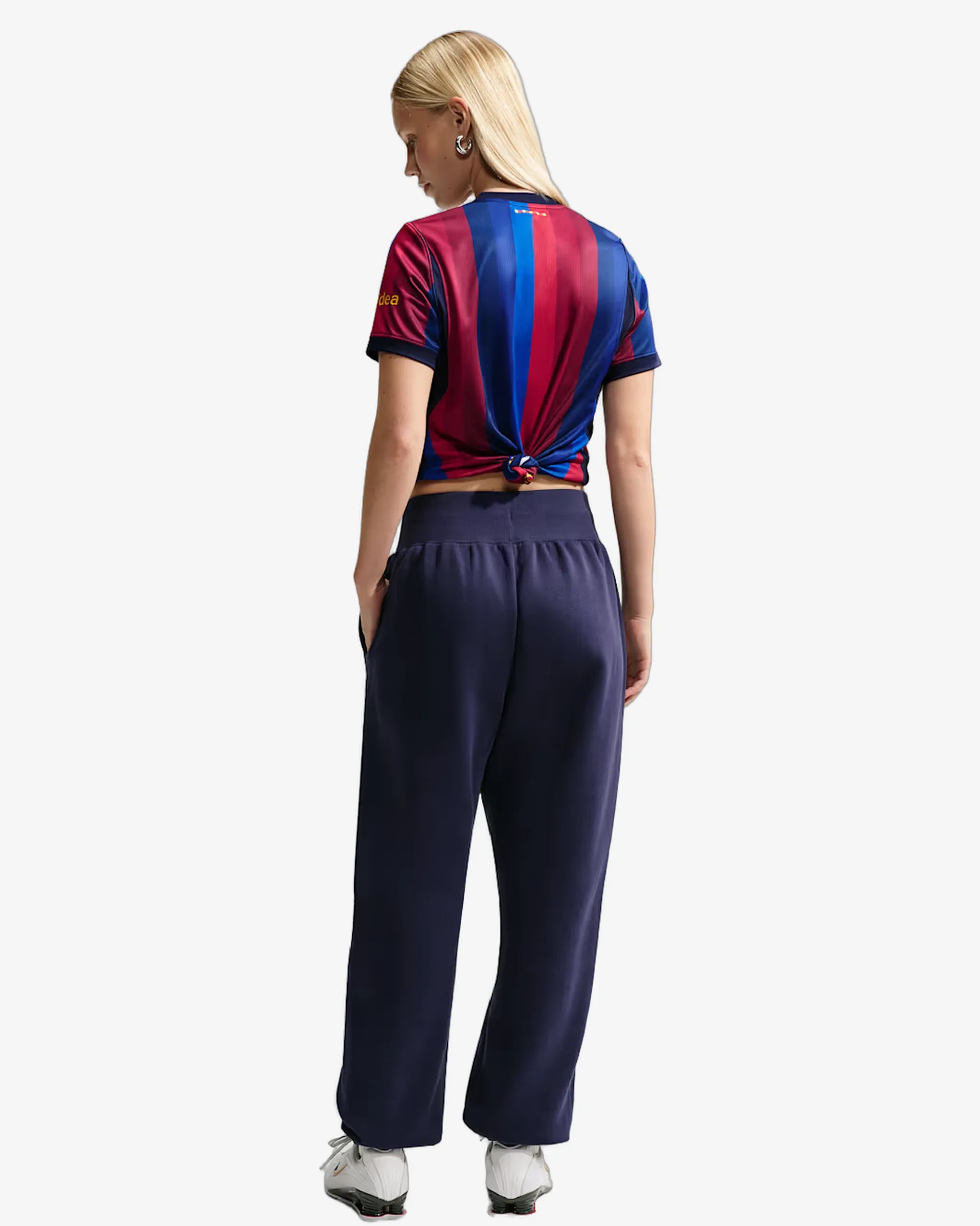 Barcelona 26-27 Home Women's Jersey - Back View